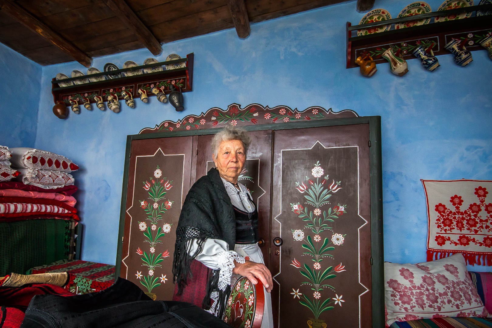 Elza néni, Homoródszentmáron 2015