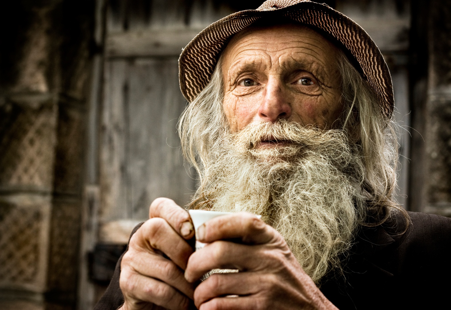 A kávé, János bácsi, Székelydálya 2008